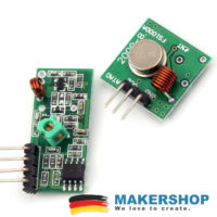433 Mhz Sender Empfänger RF Funk Modul FS1000A xy-mk-5v Arduino Raspberry Pi – Bild 3