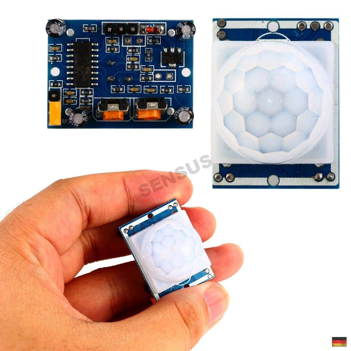 Raspberry Pi HC-SR501 PIR Infrarot Modul Bewegungsmelder Sensor für Arduino 