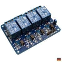 4 Kanal Relais 5V/230V Raspberry Pi Optokoppler Modul Channel Relay Arduino – Bild 5