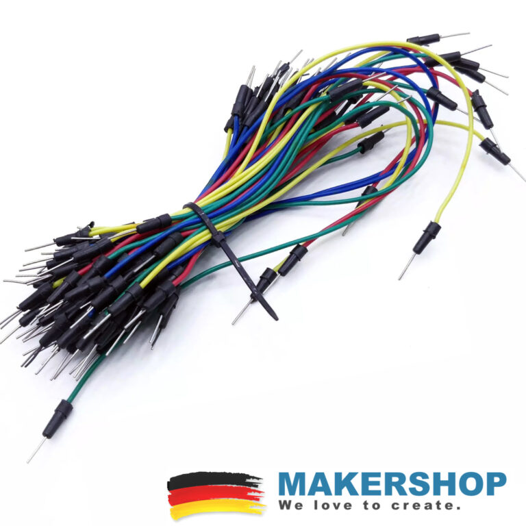 840 Steckbrücken Jumper Wires Set – 14 Verschiedene Längen, Male-to-Male, Mit Aufbewahrungsbox