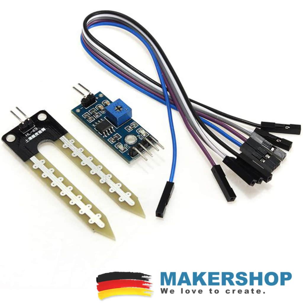 Feuchtigkeitssensor Bodenfeuchtesensor Hygrometer Arduino Soil Moisture