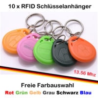 RFID Tag als kompakter Schlüsselanhänger für Zutrittsprojekte