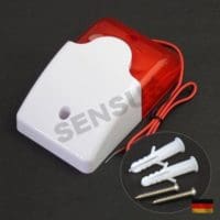 12V Alarmsirene mit Blitzleuchte – Bild 5