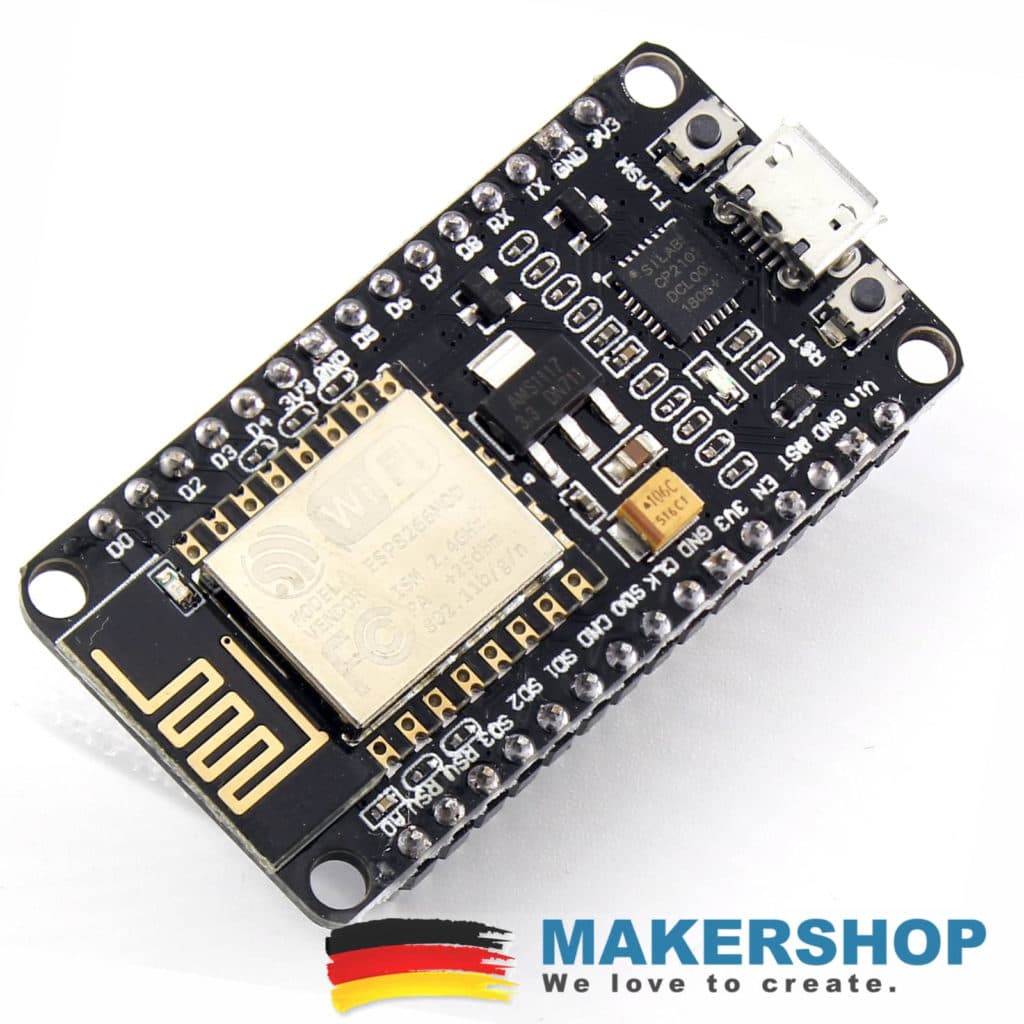 NodeMCU v3.2 – ESP8266 Dev Kit WIFI Lolin Amica CP2102 v2 Arduino IOT ...