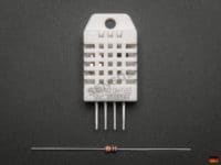DHT22 + Widerstand Set / Temperatur Sensor Feuchtigkeitssensor Rasperry Pi Arduino