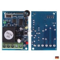 433 Mhz Universal Funk Empfänger Modul Set 12V Relais Garage Tor Öffner Garagen – Bild 6
