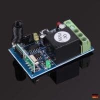433 Mhz Universal Funk Empfänger Modul Set 12V Relais Garage Tor Öffner Garagen – Bild 5