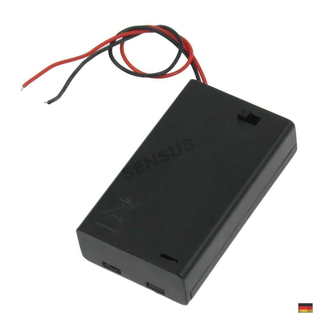 9V Batterie Gehäuse mit Ein/Aus-Schalter DIY Elektronik Box Arduino 