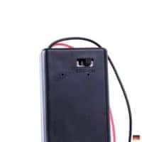 9 Volt Block Batteriehalter Gehäuse mit AN/AUS Schalter - Batteriefach – Bild 3