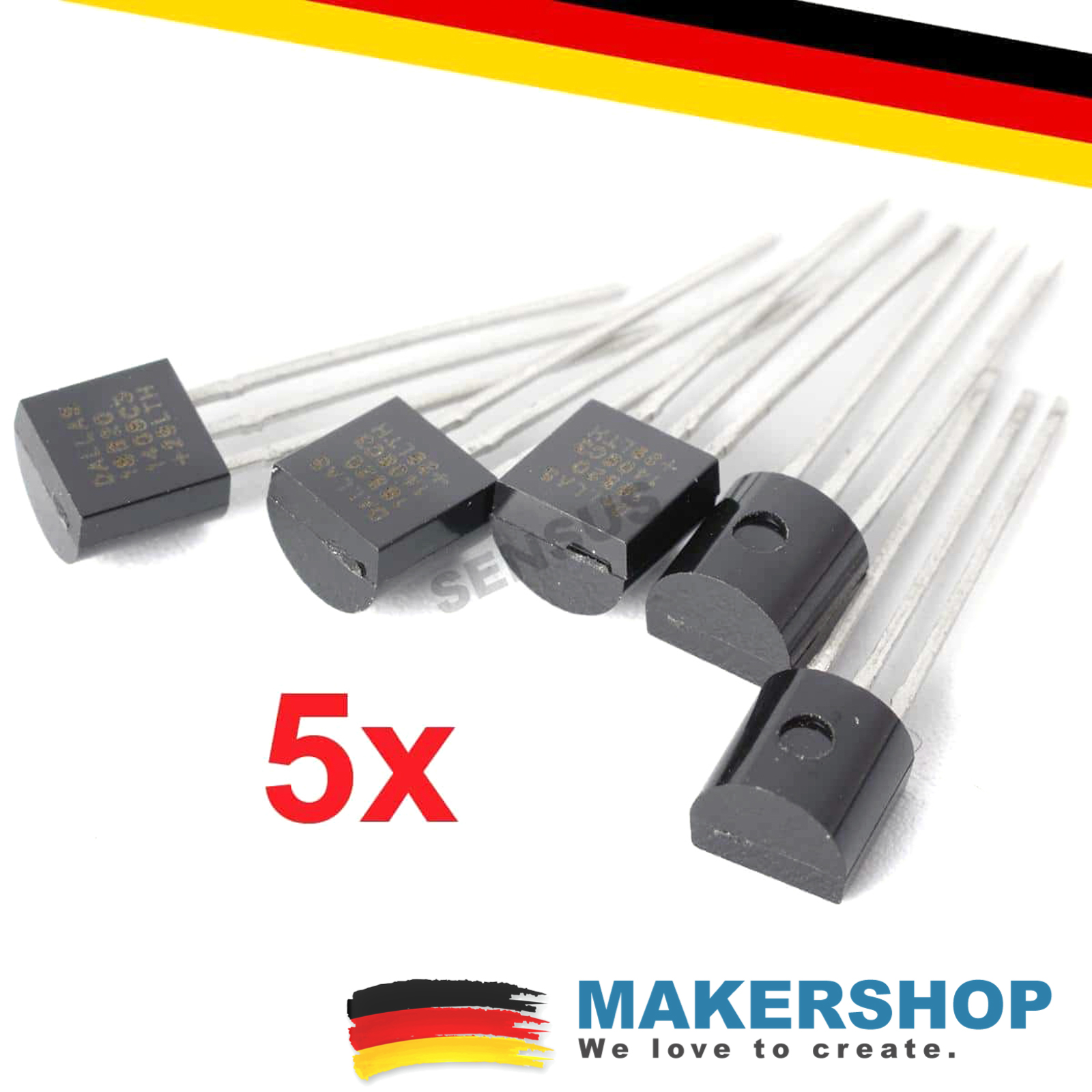 DS18B20 digitaler 1-Draht-Sensor mit Kabel