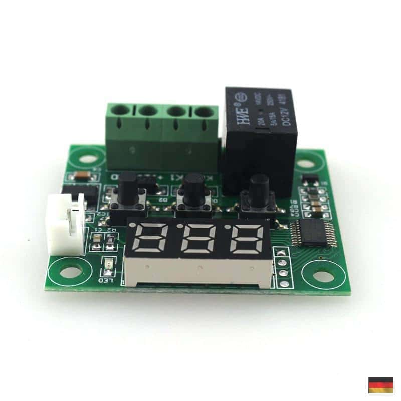 Relais Lüfter Temperatur-Steuerung Aquarium PC 12V Thermostat  Temperaturregler –