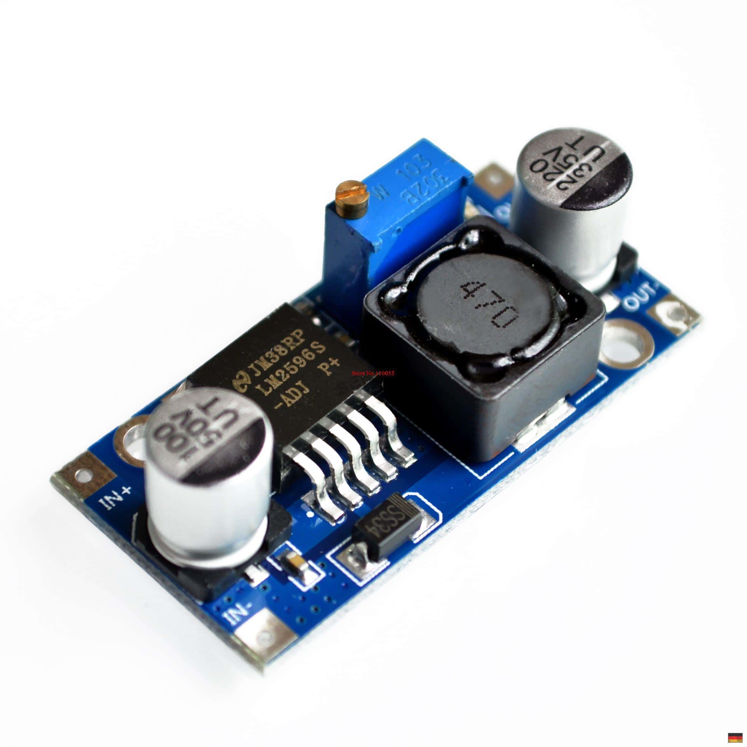 LM2596S DC Spannungswandler Spannungsregler LM2596 Arduino Board Step Down  Modul Raspberry Pi –