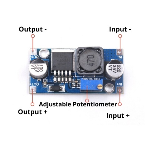 Step Up Wandler, Step Up Converter, Boost-Modul - Spannungswandler