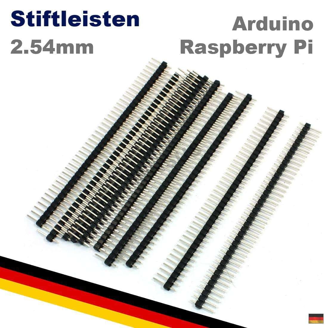40 Pin 2,54 mm Stiftleiste Male Pin Header einreihig Arduino Raspberry Pi