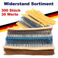 300 Metallfilm Widerstände 30 Werte x 10 Stück Widerstand Sortiment Set Kit