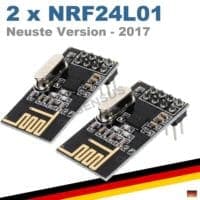 2er-Set nRF24L01+ Funkmodule fuer drahtlose Mikrocontroller-Projekte