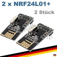 nRF24L01+ Modul mit 8-poligem Anschluss und PCB-Antenne