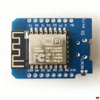 D1 Mini ESP8266 Board Rückansicht