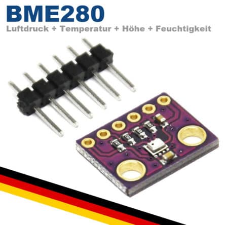 Hailege BME280 Atmosphärendrucksensor Temperatur