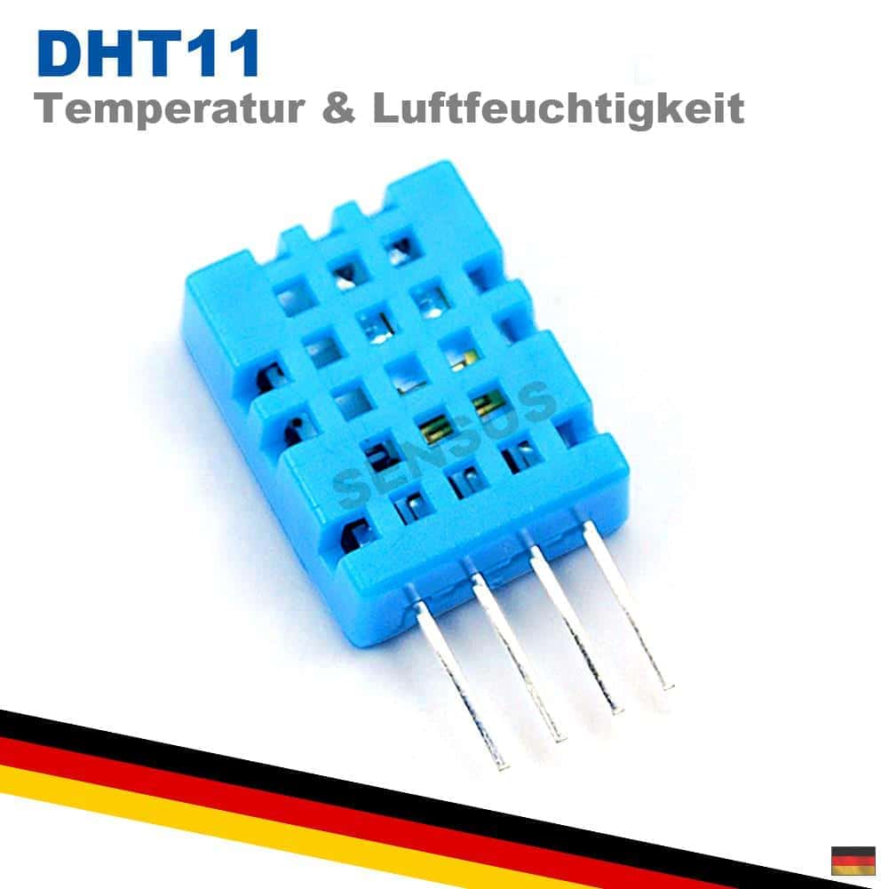 Aosong DHT11 – Temperatur messen Luftfeuchtigkeit Sensor Modul Raspberry Pi Arduino, product image from Makershop