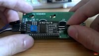 LCD1602 I2C Anzeige mit blauer Hintergrundbeleuchtung im Arduino-Aufbau
