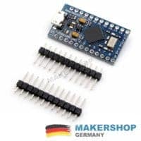Pro Micro kompatible Platine mit Micro-USB und kompaktem Controller-Layout