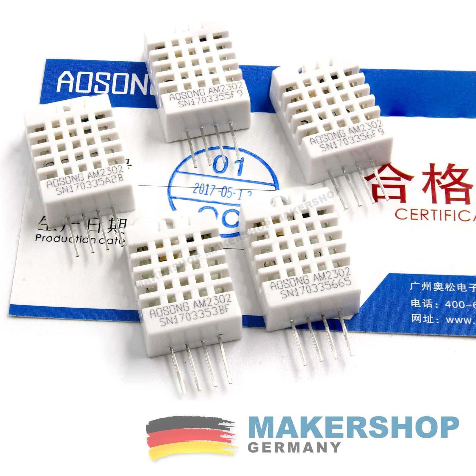 Easy Provider DHT22/AM2302 digital Sensor Feuchtigkeit Temperatur Temperatursensor Sensirion 