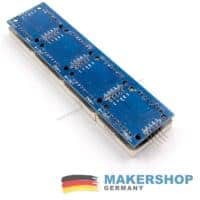 8x8 LED-Matrixmodul mit MAX7219-Treiber und Anschlussleiste