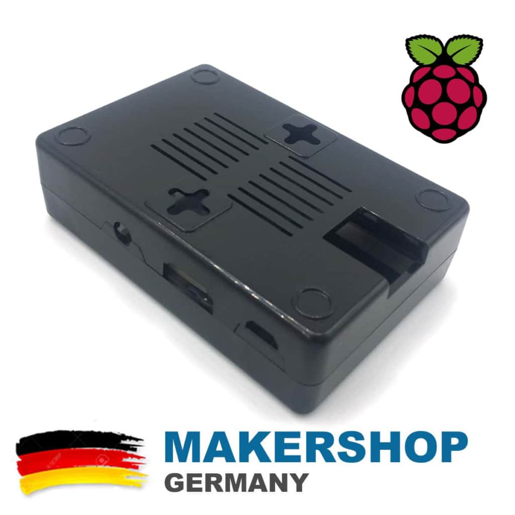 Raspberry Pi 3 / 2 Developer Entwickler Gehäuse / Raspberry Pi B+ Case (schwarz)