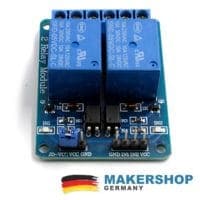 2 Kanal Relais Modul Arduino Raspberry Pi Relaiskarte 5V 230 Volt 230V Board Optokoppler – Bild 3