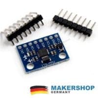 GY-521 MPU-6050 Beschleunigungssensor 3 Achsen Gyroskop Raspberry Pi Arduino – Bild 3