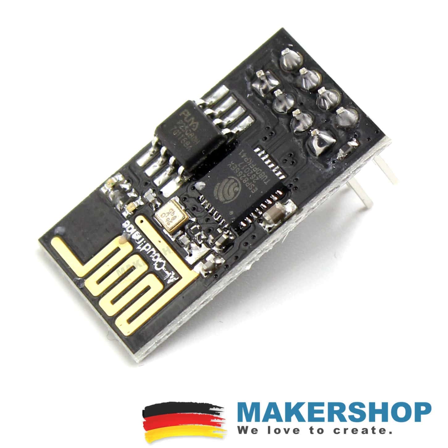 Espressif ESP-01 ESP8266 WIFI Modul, product image from Makershop