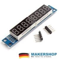 LED 7 Segment Display MAX7219 SPI 5V Anzeige Modul Arduino Raspberry – Bild 4