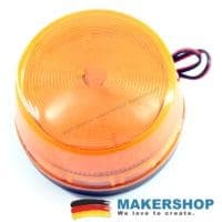 12V LED Gelb-Orange Blitzlicht Warnlicht Alarm Blitzer Signalleuchte Blinklicht – Bild 4
