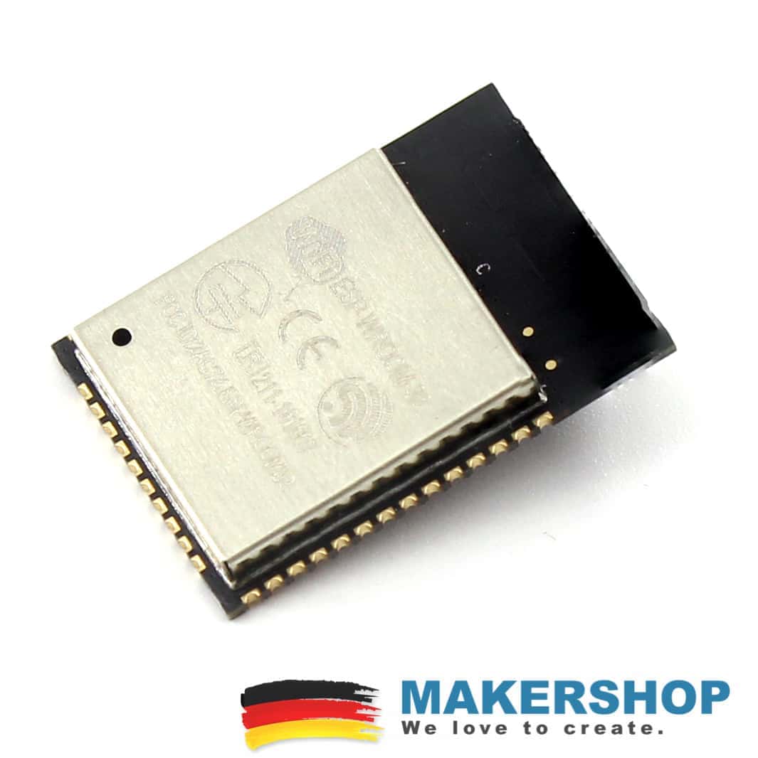 Espressif ESP-WROOM-32 ESP32 Bluetooth Dual-Core BLE IoT WiFI Modul Arduino, product image from Makershop