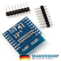 OLED Shield 0,66″ für D1 WeMos mini 64X48 IIC/I2C SSD1306 Nodemcu Lua Display - Image 3