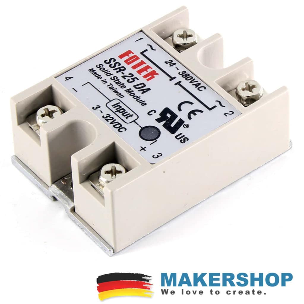 SSR-1 D48120 Solid State Relais 120A – 3-32V DC Steuerung, 24-480V AC Last, Mit Transparenter Abdeckung