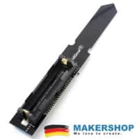 ESP32 HiGrow Bodenfeuchtesensor in Draufsicht mit USB- und Sensorbestückung