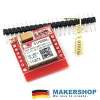 SIM800L GSM GPRS Arduino Raspberry