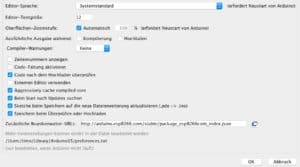 Arduino IDE Boardverwalter