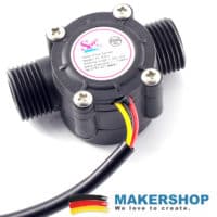 YF-S201 Wasserfluss Durchfluss Sensor Schaufelrad Wasser Hall Arduino Raspberry Pi – Bild 6