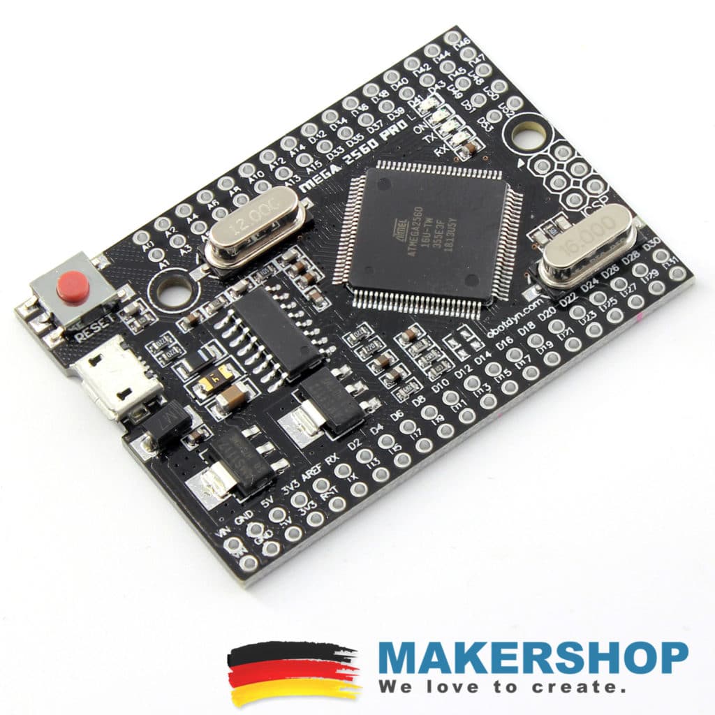 Mega Pro Embed ATMega2560 Extra Mini ATmega 2560 16au kompatibel zu ...