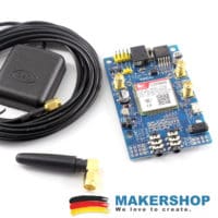 SIM808 Module GSM GPRS GPS Development Board + GPS GSM Antenne Arduino Raspberry – Bild 4