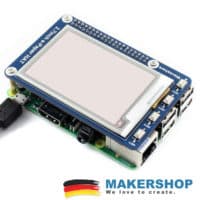 Waveshare 264x176 2.7inch E-Ink Display HAT Raspberry Pi 3 Farbe - 13357 – Bild 4