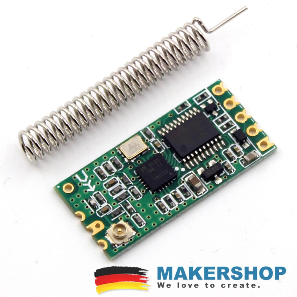 CC1101 868 MHz Wireless Funk Modul Transciever FHEM CUL Arduino ...