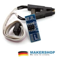 Adapterboard und achtadriges Kabel der SOIC8-Testklammer