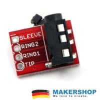 TRRS Jack 3.5mm Breakout Modul Adapter Buchse Breadboard Audio Arduino Raspberry Pi – Bild 4