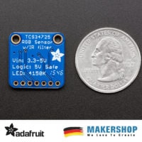 Adafruit RGB TCS34725 Color Farb Sensor mit IR Filter + LED Arduino Breakout 1334 – Bild 3