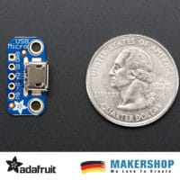 Adafruit USB Micro-B Breakout Board 1833 – Bild 3
