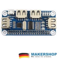 Waveshare 4-Port USB Hub Shield für Raspberry Pi, Zero & W - 12694 – Bild 5
